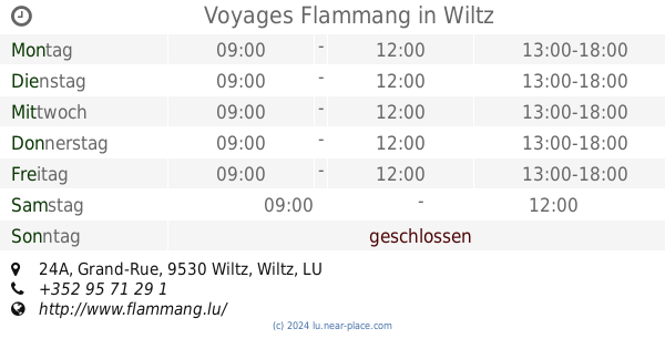 voyage flammang massen